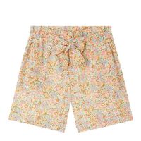 Bonpoint Girls Floral Print Cotton Shorts