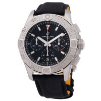 Breitling Avenger 42 Chronograph Automatic Chronometer Black Dial Mens Watch