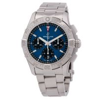 Breitling Avenger 42 Chronograph Automatic Chronometer Blue Dial Mens Watch