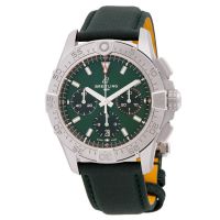 Breitling Avenger 42mm Chronograph Automatic Green Dial Mens Watch