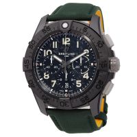 Breitling Avenger Chronograph 46 Night Mission Automatic Chronometer Black Dial Mens Watch