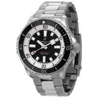 Breitling Superocean Automatic Chronometer Black Dial Mens Watch