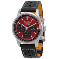 Breitling Top Time B01 Chevrolet Corvette Chronograph Automatic Chronometer Red Dial Mens Watch
