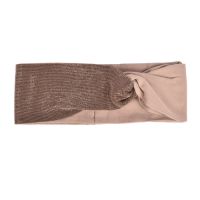 Brunello Cucinelli Almond Butter Beaded Headband