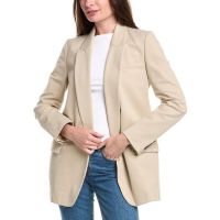 Brunello Cucinelli Beige Tailored Deconstructed Blazer