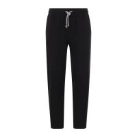 Brunello Cucinelli Black Tailored Drawstring Trousers