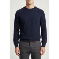 Brunello Cucinelli Dark Navy Cashmere Sweater