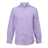 Brunello Cucinelli Magenta Striped Dress Shirt