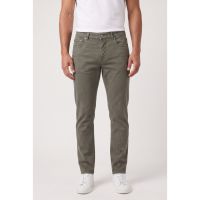 Brunello Cucinelli MenS Sage Cotton Traditional Trousers