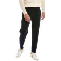 Brunello Cucinelli Navy Drawstring Tailored Trousers