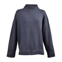 Brunello Cucinelli Night Sky Cashmere Mock Collar Sweater