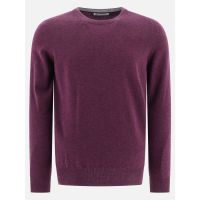 Brunello Cucinelli Plum Cashmere Crewneck Sweater