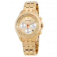 Bulova Classic Chronograph Quartz Champagne Dial Mens Watch