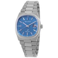 Bulova Super Seville Quartz Blue Dial Mens Watch