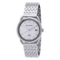 Bulova Commodore Automatic Silver Dial Mens Watch