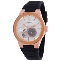 Bulova Latin Grammy Chronograph Automatic Silver Dial Mens Watch