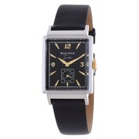 Bulova My Way Quartz Black Dial Mens Watch