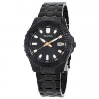Bulova Performance Sport Quartz Black Dial Mens Watch