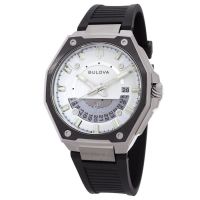 Bulova Series X Quartz White Dial Mens Watch