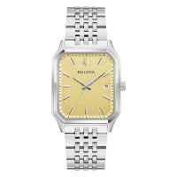 Bulova We Are All Here Yellow Dial Mens Watch