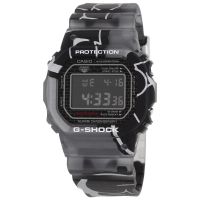 Casio G-Shock 5000 Series Alarm Quartz Digital Black Dial Watch
