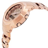 Casio G-Shock AWM-500 Series Quartz Analog-Digital Rose Gold Dial Watch