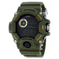 Casio G-Shock Master Of G Land Perpetual Quartz Digital Black Dial Mens Watch
