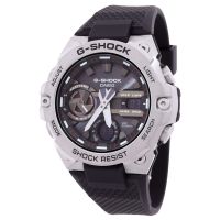 Casio G-Steel Alarm World Time Quartz Analog-Digital Black Dial Mens Watch
