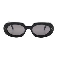 Celine Bold 3 Dots Grey Cat Eye Ladies Sunglasses