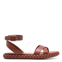 Chloe Braided Leather Pip Sandals
