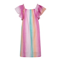 Chloe Girls Square Neck Cotton Dress