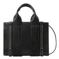 Chloe Mini Woody Leather Tote Bag