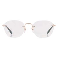 Chopard Demo Oval Titanium Mens Eyeglasses