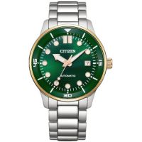 Citizen Automatic Green Dial Mens Watch