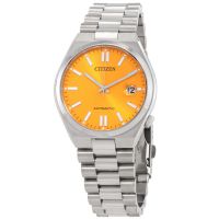 Citizen Tsuyosa Automatic Yellow Dial Mens Watch