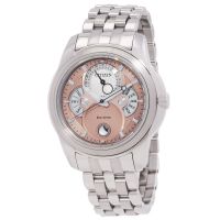 Citizen Calendrier Moon Phase Eco-Drive Salmon Dial Watch