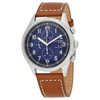 Citizen Chandler Chronograph Eco-Drive Blue Dial Mens Watch
