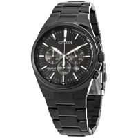 Citizen Chronograph Quartz Black Dial Mens Watch