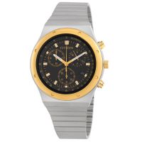Citizen Chronograph Quartz Black Dial Mens Watch