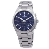 Citizen Chronograph Quartz Blue Dial Mens Watch