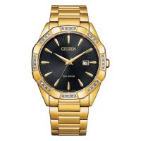 Citizen Classic Eco-Drive Black Dial Mens Watch