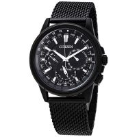 Citizen Eco-Drive Black Dial Mens Watch