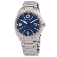 Citizen Eco-Drive Blue Dial Mens Watch