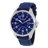 Citizen Eco-Drive Blue Dial Mens Watch