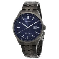 Citizen Eco-Drive Blue Dial Mens Watch
