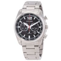Citizen Eco-Drive Chronograph Black Dial Mens Watch