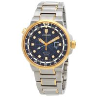 Citizen Eco-Drive Endeavor Blue Dial Mens Watch