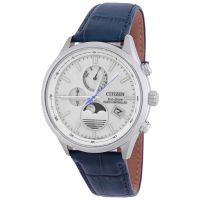 Citizen Eco-Drive Radio-Controlled Moon Phase White Dial Mens Watch