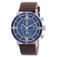 Citizen Luke Skywalker Chronograph Blue Dial Mens Watch