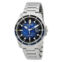 Citizen Marine 1810 Eco-Drive Blue Dial Mens Watch